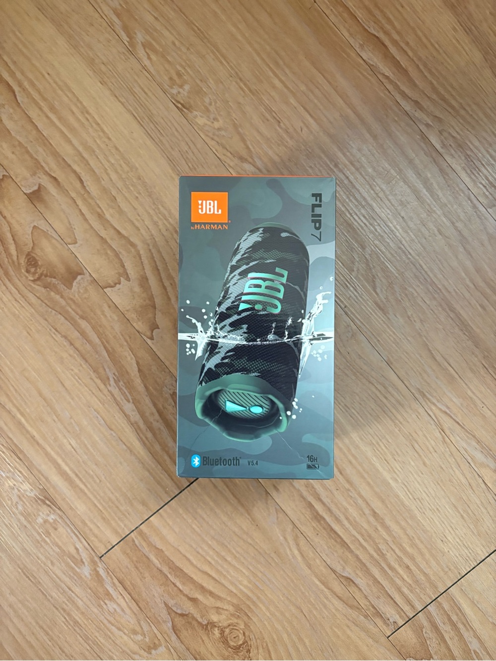 JBL Flip 7 Portable Speaker - Black & Teal Accents